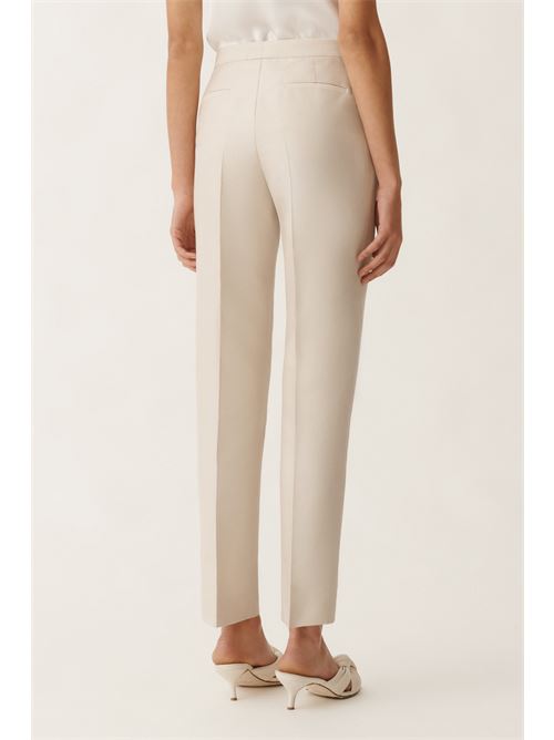 REGULAR FIT PANTS FABIANA FILIPPI | PAD265F3261259 GREIGE